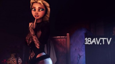 [3D][Dezmal]The queen s secret Elsa Frozen [夜桜字幕組]